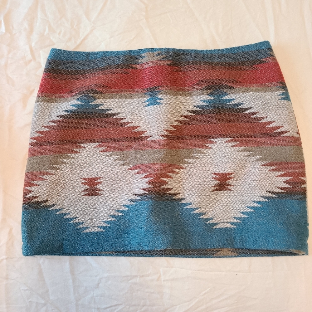 American Eagle Outfitters Aztec Print Skirt (mini)